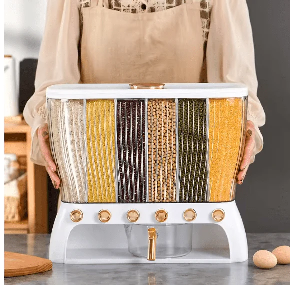 Airtight Multi-Grain Storage Organizer
