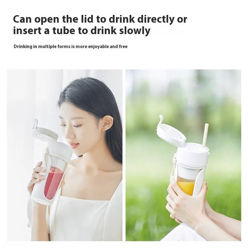 🥤 Portable Electric Juicer Cup 🍓 USB Rechargeable 🔋 Smoothie Maker On-the-Go 🚀