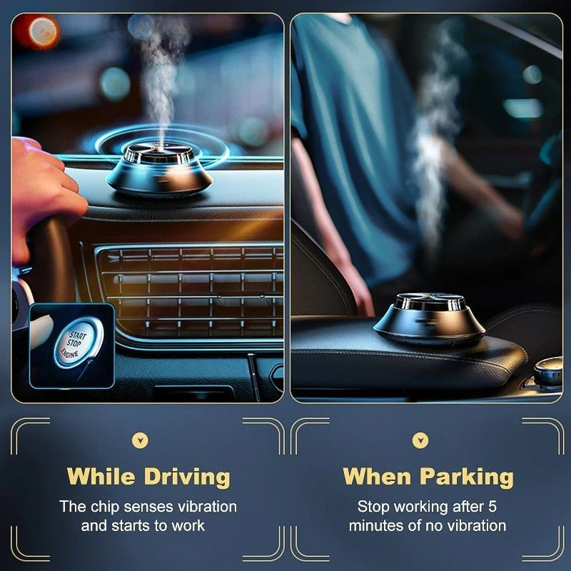 🚘 Smart Car Perfume 🌸 Aromatherapy Air Purifier ✨ Long-Lasting Freshness ✅