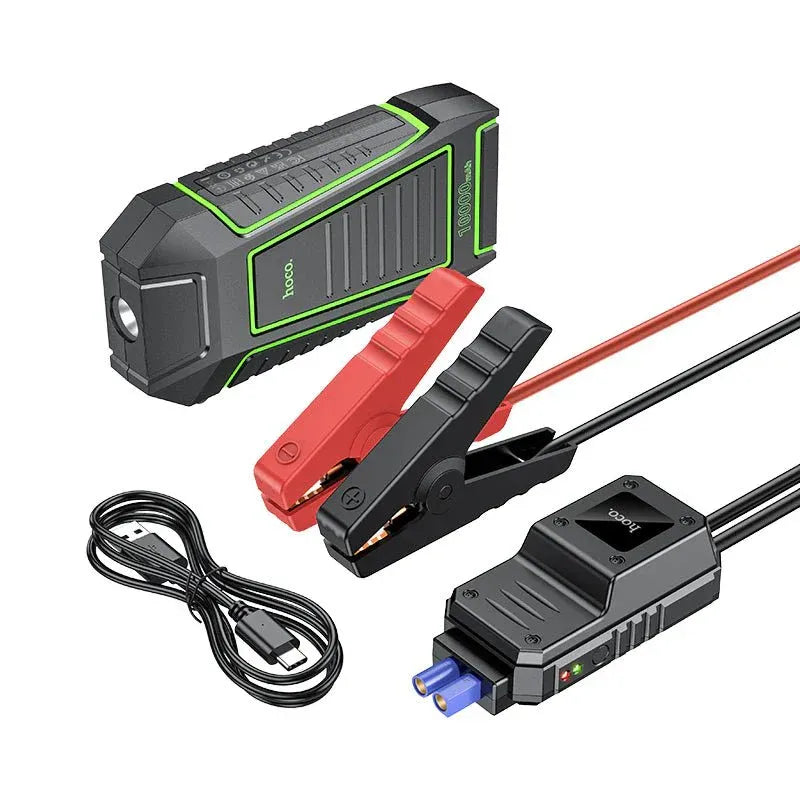 🚗 Hoco Smart Jump Starter ⚡ Portable Power Bank 🔋 Emergency Start (QS1) ✅
