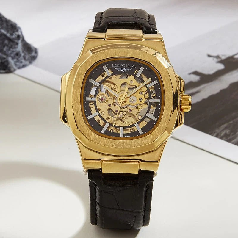 Men's Waterproof Mechanical Watch 🧭💼💦