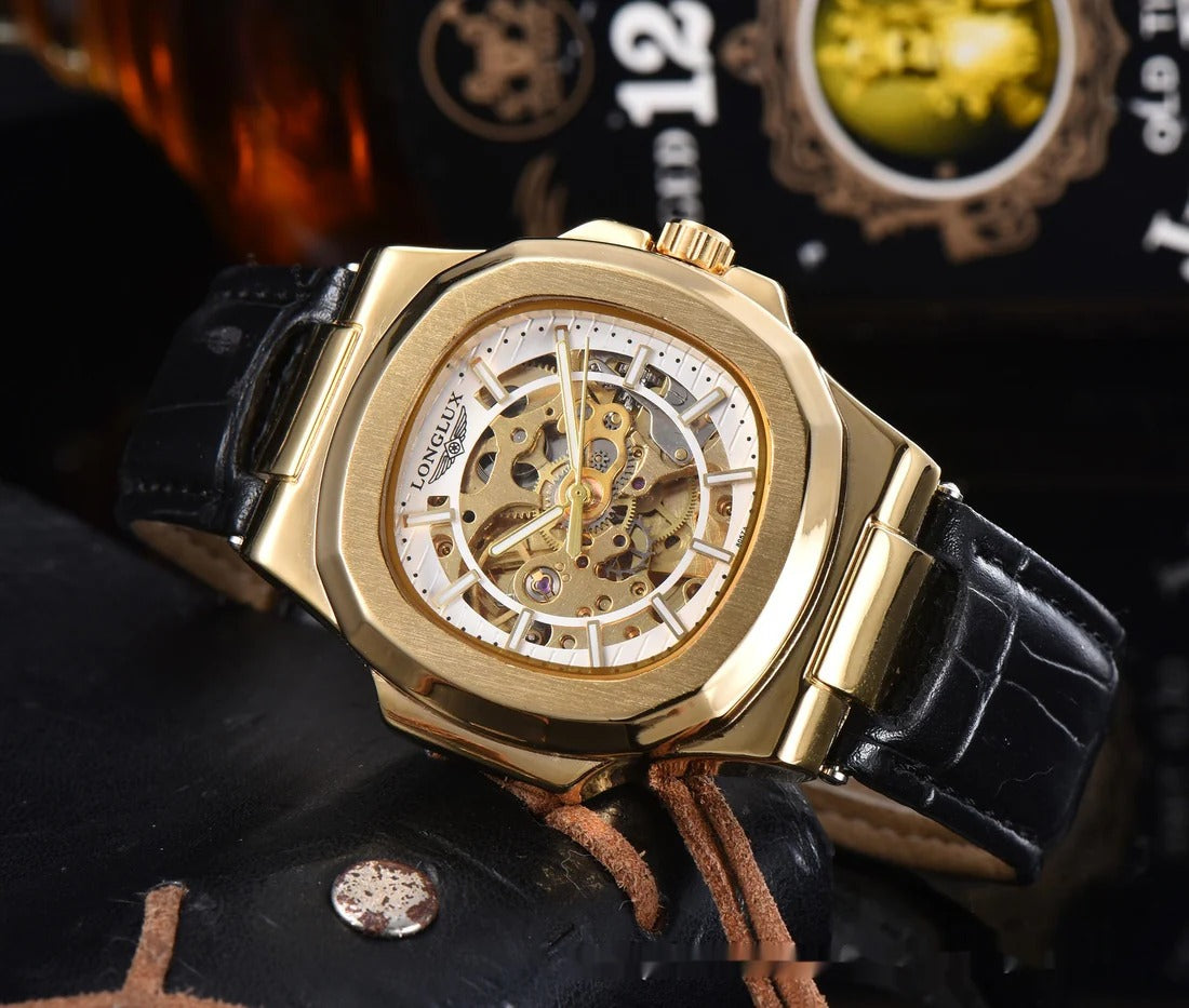 Men's Waterproof Mechanical Watch 🧭💼💦